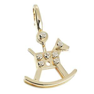CARTIER Rocking hose Pendant top K18 yellow gold/K18 white gold 5.33g Women